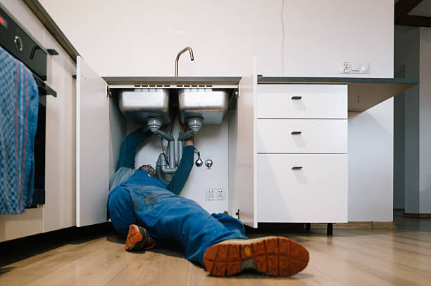 Professional Drain Cleaning technician working in Orefield, PA